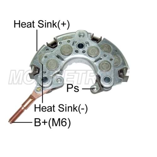 ( 103 mm ) TOYOTA COROLLA / LAND CRUISER / HONDA ( ÜSTTEN ŞASELİ )