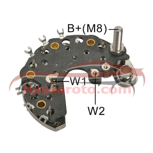 RENAULT LAGUNA, SAFRANE / VOLVO S70 ( 2 BAĞLANTILI ) ( 8 DİOT )