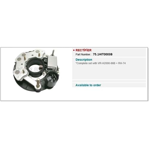 ( 24V ) ISUZU CHAMPION ( SET ) - ( S-IG-L )