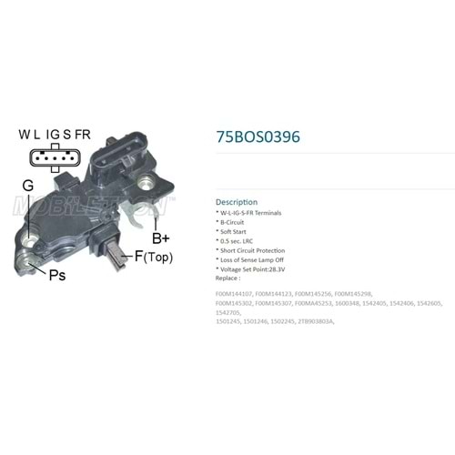 ( 24V ) MERCEDE AXOR / SCANIA ( ÜST 5 FİŞ ) ( W-L-IG-S-DFM ) ( L-OFF