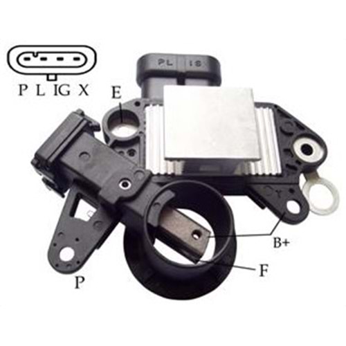 ( 12V ) AKSA JENARATOR / CUMMINS 11SI / NEW HOLLAND ( 4 FİŞLİ ) ( P