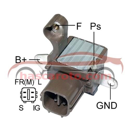 ( 12V ) TOYOTA HILUX PICK-UP ( 4 FİŞ ) ( IG-S-L-M(FR) )