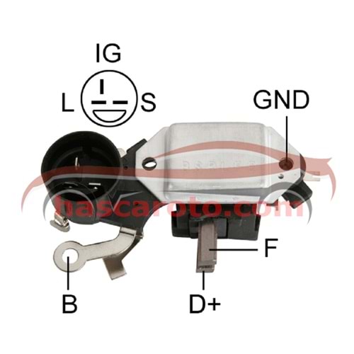 ( 12V ) ISUZU / BMC LEVEND KÖMÜRLÜ ( 3 FİS ) ( KAPATİSÖRSÜZ )