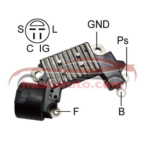 ( 12V ) ISUZU HONDA / SUBARU ( 4 FİŞ ) (S-C-L-IG)