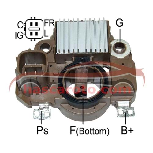 ( 12V ) HONDA CIVIC ( KARE - 4 FİŞLİ ) ( C-FR-IG-L ) ( MEKSEFELİ )