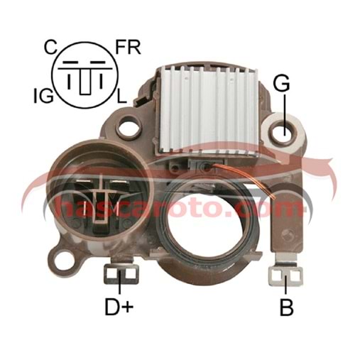 ( 12V ) HONDA ACCORD ( YUVARLAK - 4 FİŞLİ ) ( C-FR-IG-L )