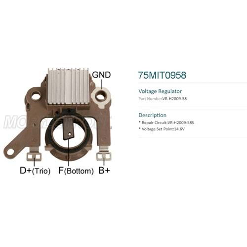 ( 12V ) PEUGEOT 206-406 - PARTNER / CITROEN