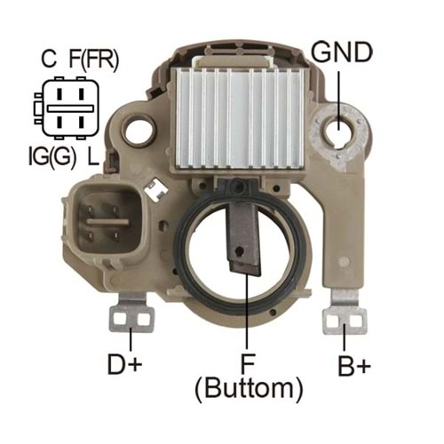 ( 12V ) HONDA CIVIC ( KARE - 4 FİŞLİ ) ( C-FR-IG-L )