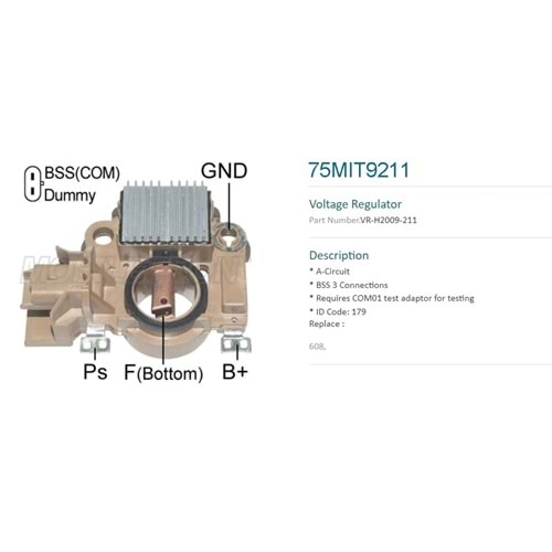 ( 12V ) PEUGEOT CITROEN C3,C4,C ( BSS )
