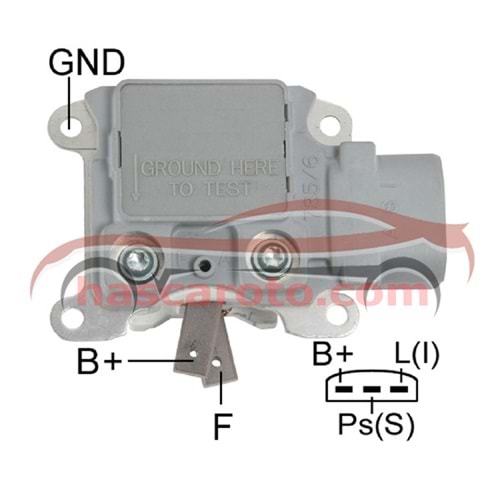 ( 12V ) FORD ESCORD / RANCER ( 3 FİŞ - OVAL SOKET ) ( KÖM. YUVALI )