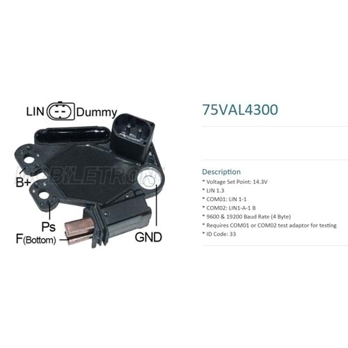 ( 12V ) ALTERNATOR KONJEKTOR