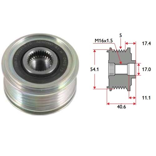 ( 5K ) RENAULT CLİO II-III / MODUS / CLİO GRANDTOUR 1,5DCİ 2008 ->12