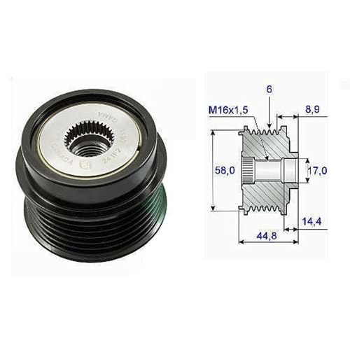 ( 6K ) HYUNDAI i20, i30, ELENTRA, ix35 / KIA CEED, RIO, CERATO