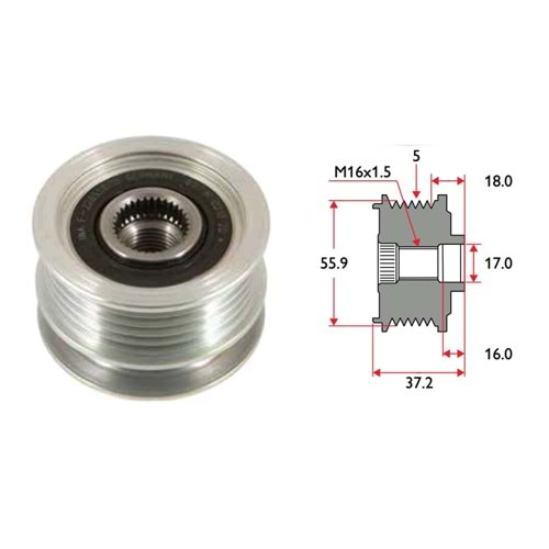 ( 5K ) VW CADDY / SEAT IBIZA / SKODA FELICIA