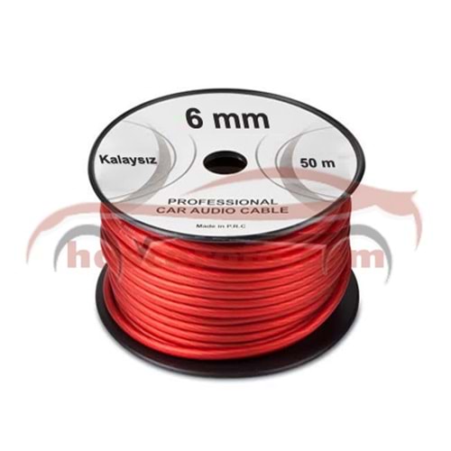 6,00 mm KABLO ( KALAYSIZ )