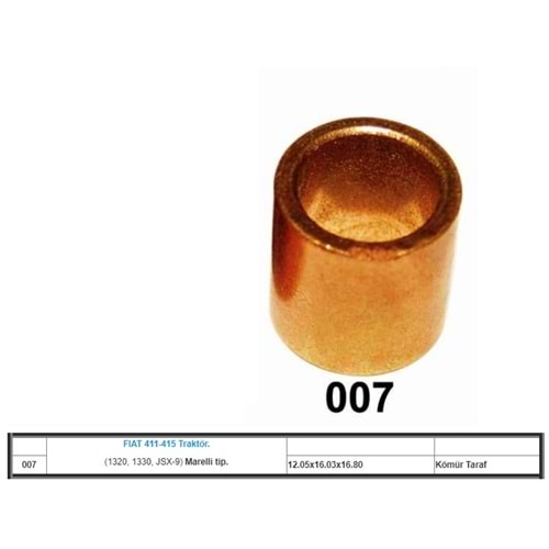 ( DİŞLİ TARAF ) MERCEDES / 411, 415 FIAT TRAKTÖR