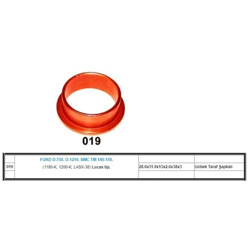 ( GÖBEK TARAF ) BMC - FORD D750 / 1210