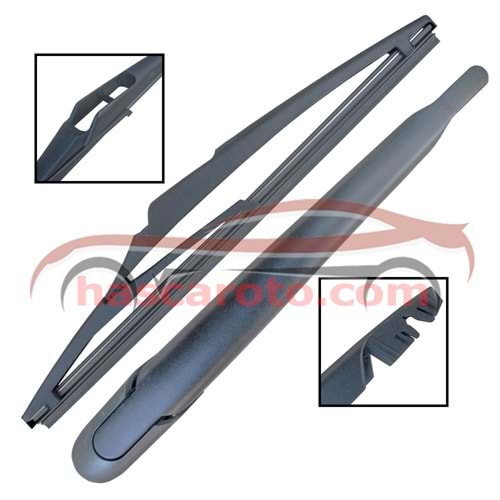 ( ARKA SİLECEK KOMPLE ) RENAULT MEGANE II HB-CAPTURE