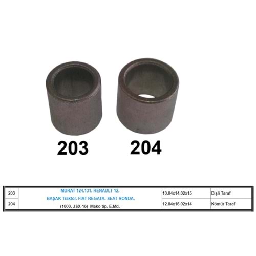 ( SET ) MURAT 124, 131 / RENAULT 12 ( DEMİR ALAŞIM )