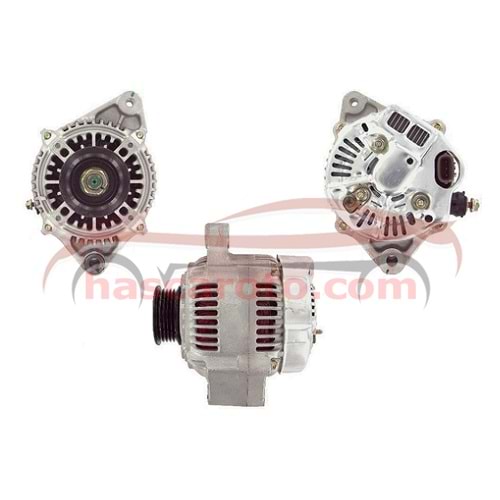 ( 12V / 80 Ah.) TOYOTA - ( SAĞ KULAK ) ( 3 Uç - Oval Soket )