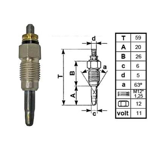 ( 12V ) AUDI 80, 100 / VW GOLF, JETTA, PASSAT / SKODA FELICIA / TATA
