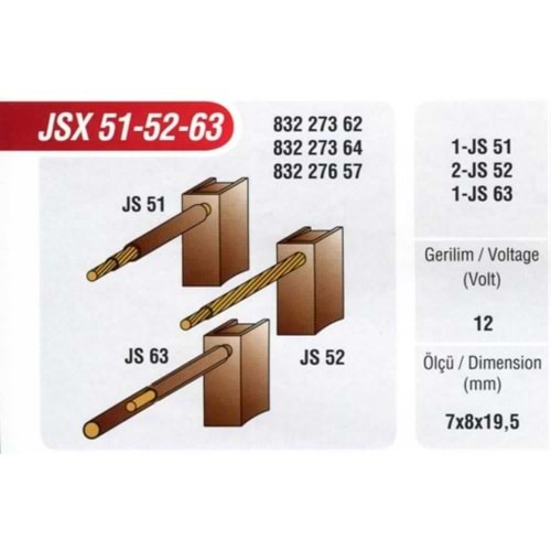 ( 12V ) (7x8x19,5) FIAT PALİO 1,2 / DOBLO 1,2