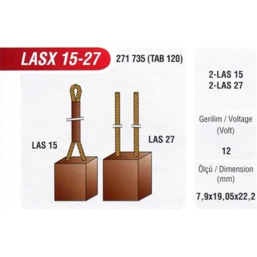 ( 12V ) (8x19x22) M.F. / FORD / LEYLAND