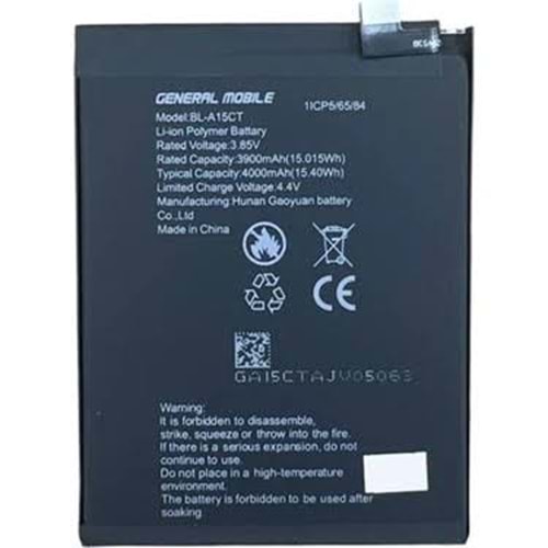 General Mobile Gm20 Batarya