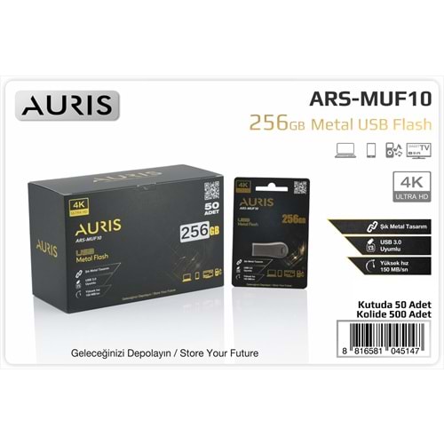 Auris 256Gb Usb 3.0 Flash Bellek