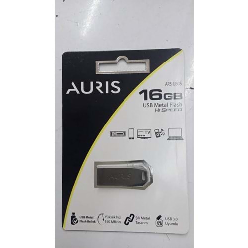 Auris 16Gb Usb 3.0 Metal Flash Bellek
