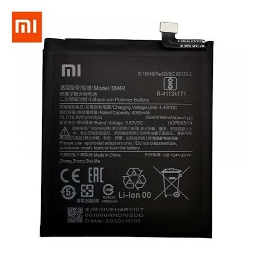 Xiaomi Mi 10 Lite Bm4R Batarya
