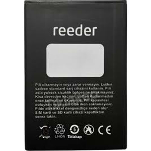 Reeder P13 Blue 2021 Hb001 Batarya