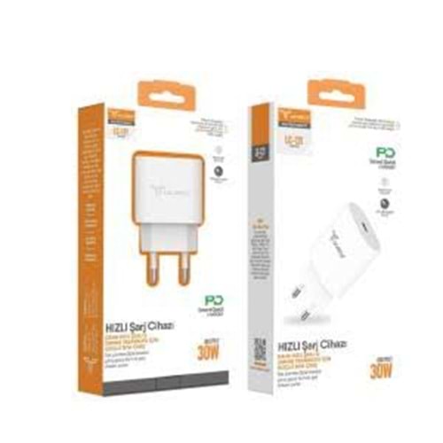 Lucatech Lc-121 Lightinig Pd Duvar Şarj Aleti