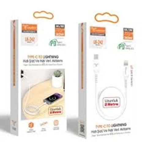 Lucatech Lk-221 Mikro Kalın Usb Şarj Kablosu