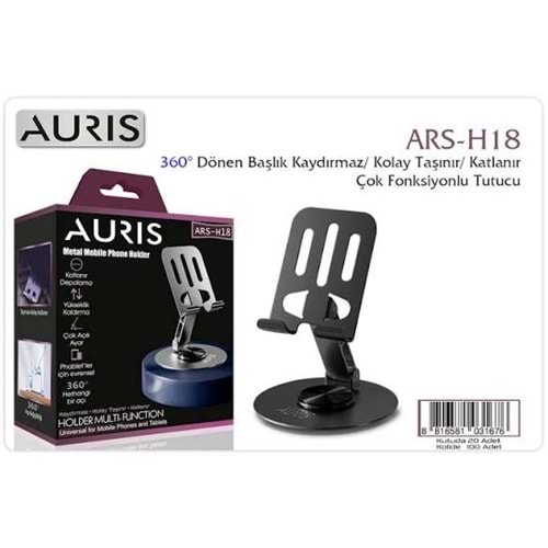Auris Ars-H18 Masa İçin Telefon Tutucu