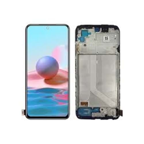 Redmi Note 10S Çıtalı Oled Lcd Ekran