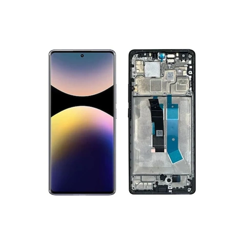 Redmi Note 14 Pro Mavi Çıtalı Oled Lcd Ekran