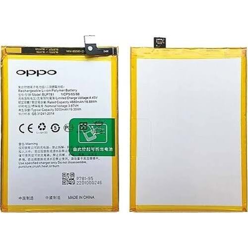 Oppo A52 BLP781 Batarya