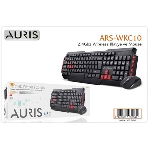 Auris WKC10 Wireless Set Klavye