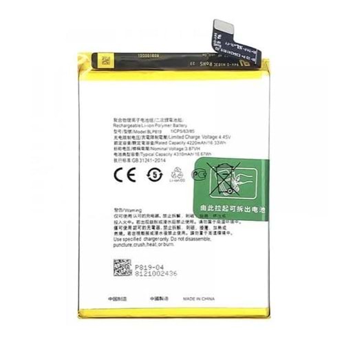 Oppo Reno 6 Blp 863 Batarya