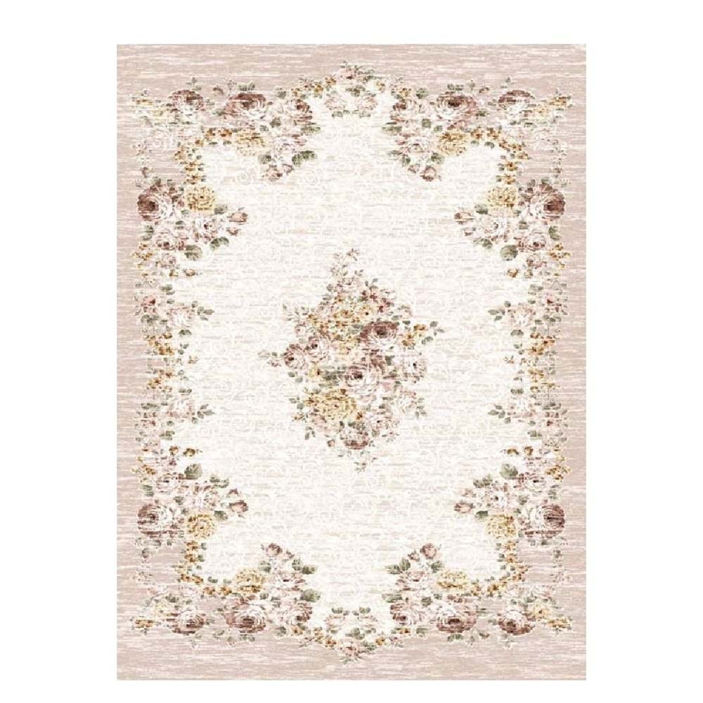 Brillant İpek Latex Kaymaz Taban Halı-ELEGANCE HJ11621.803-(90x160)