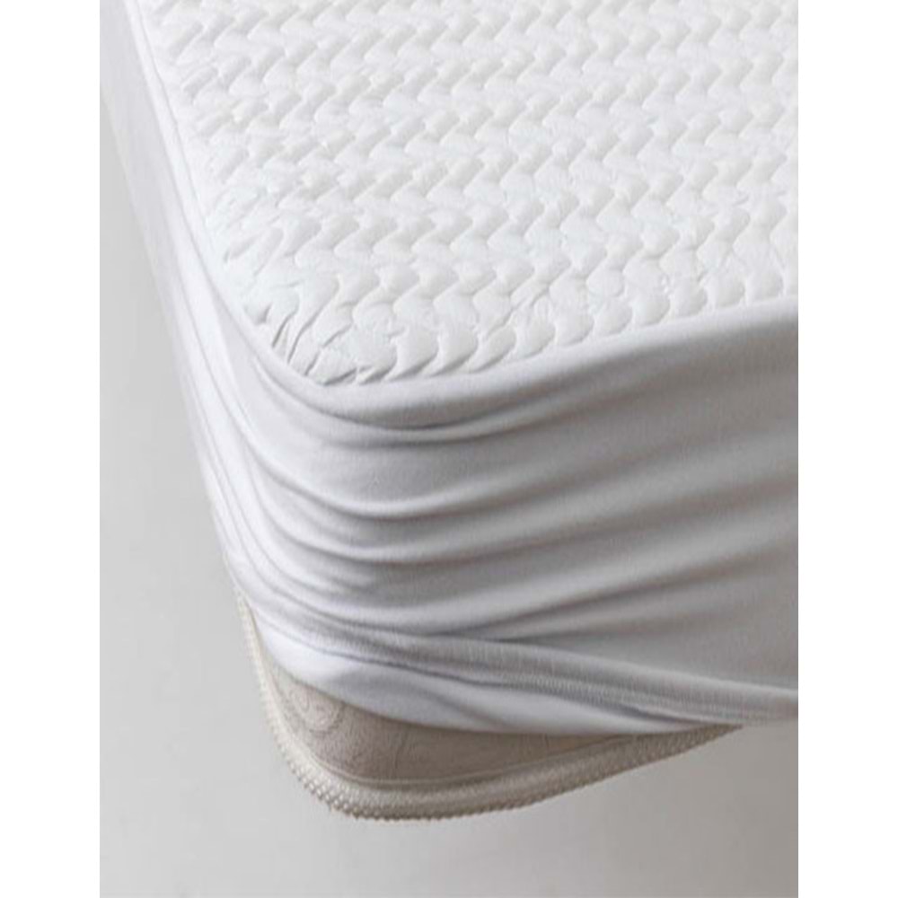 Mandaş Kapitone Fitted Sıvı Geçirmez Bebek Alezi (70x140)