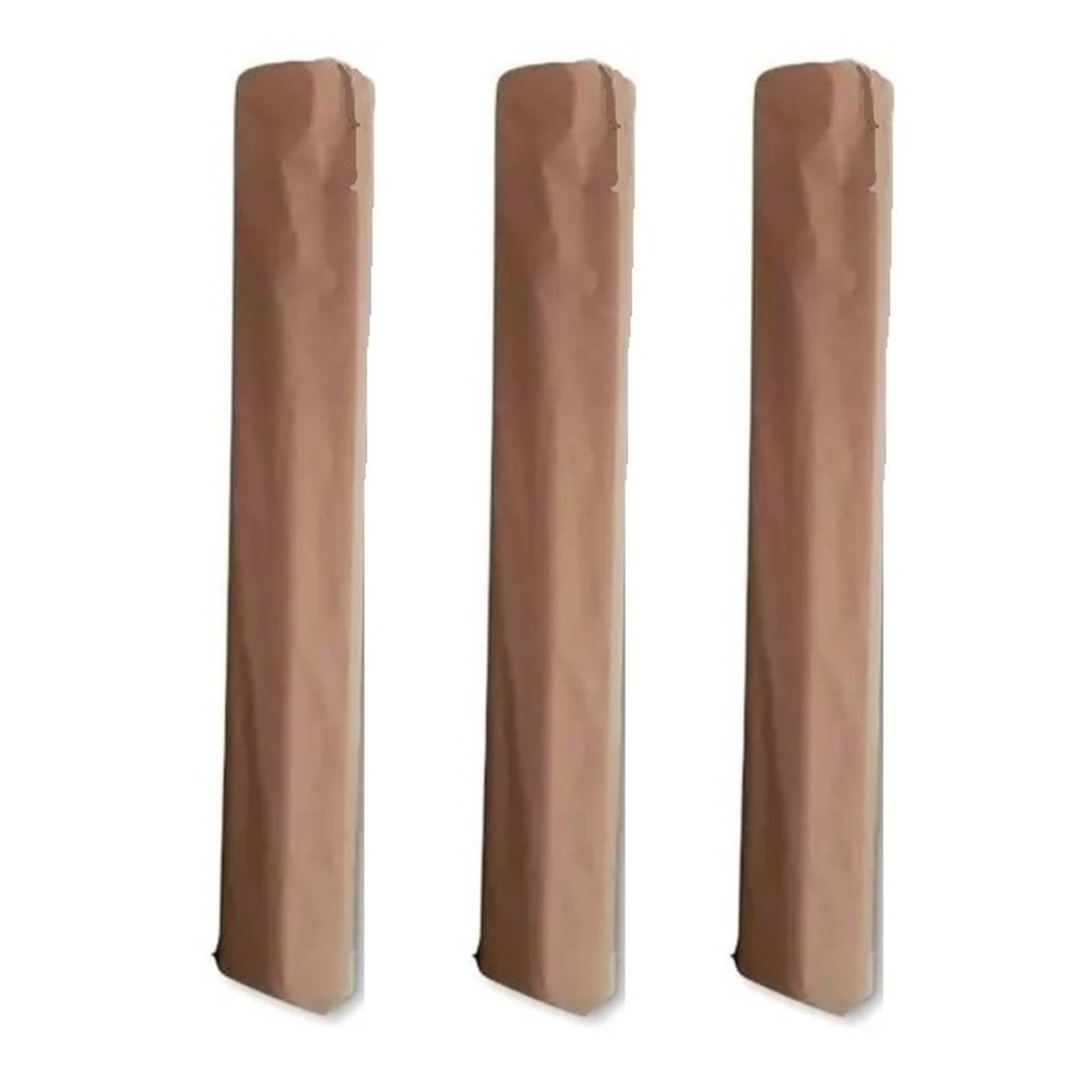 Mandaş Tekstil 3 Adet Halı Hurcu Kılıfı Poşeti 220x40cm (Max. 6m2 Halı İçin)