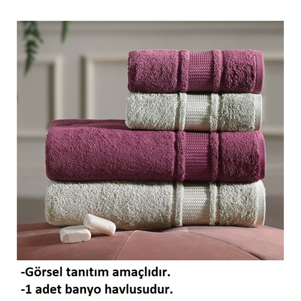 Özdilek Colourist %100 Pamuk Banyo Havlusu (90x150)-Gri