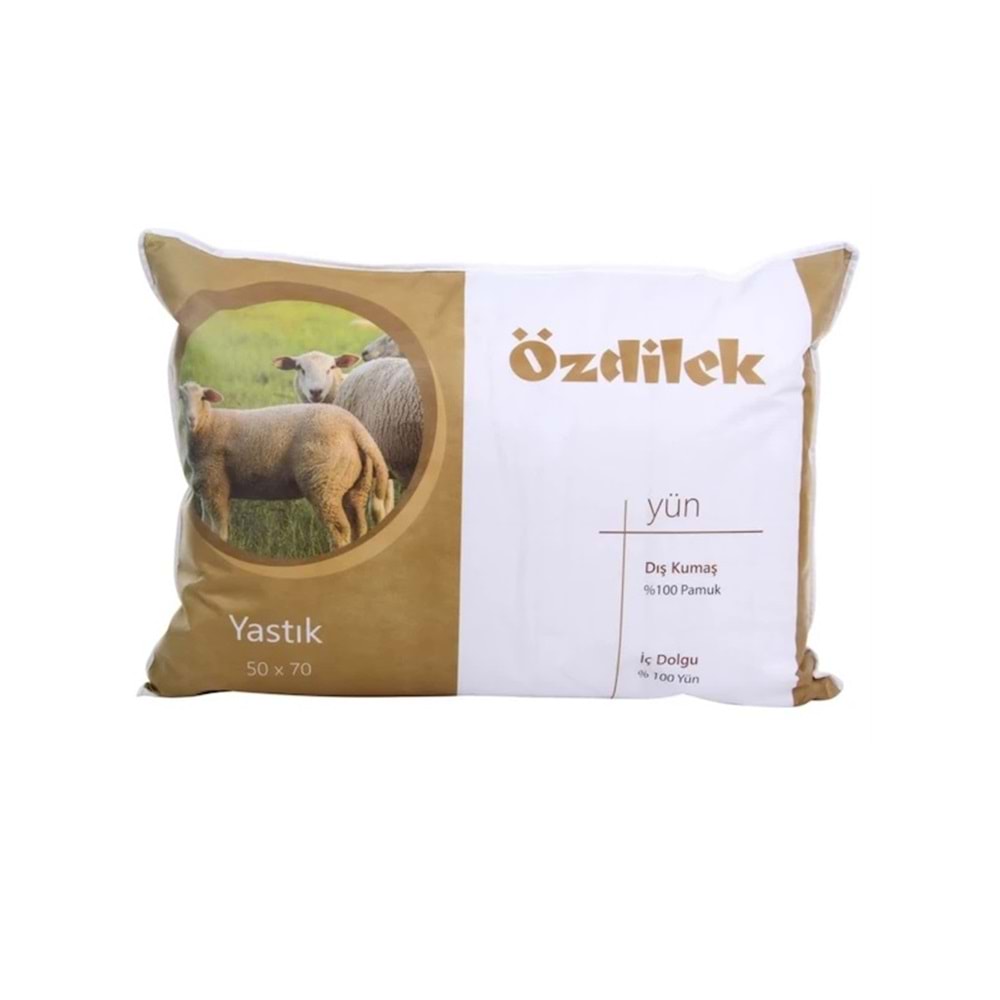 Özdilek Doğal %100 Yün Yastık (50x70)
