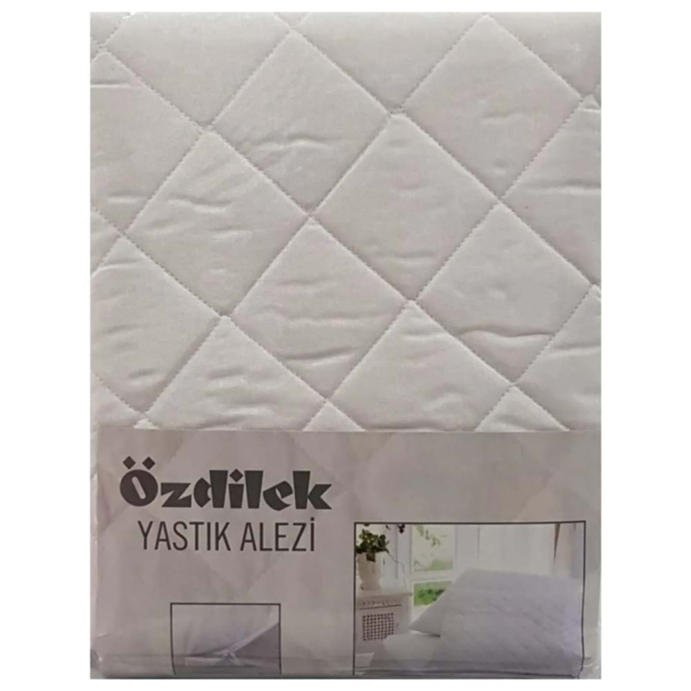 Özdilek 1 Adet Ranforce Kapitoneli Yastık Alezi (50x70)
