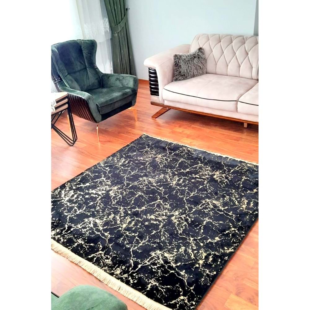 Mandaş Tekstil Simli Lüks Peluş Tavşan Tüyü Post Halı M2 (A+ Kalite)-Özel Ebat