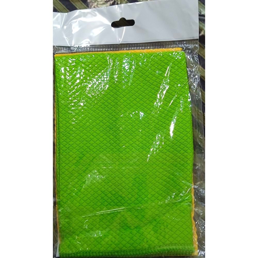 Bio Mix 4lü Mikrofiber Baklava Desen Temizlik ve Cam Bezi (30x40)