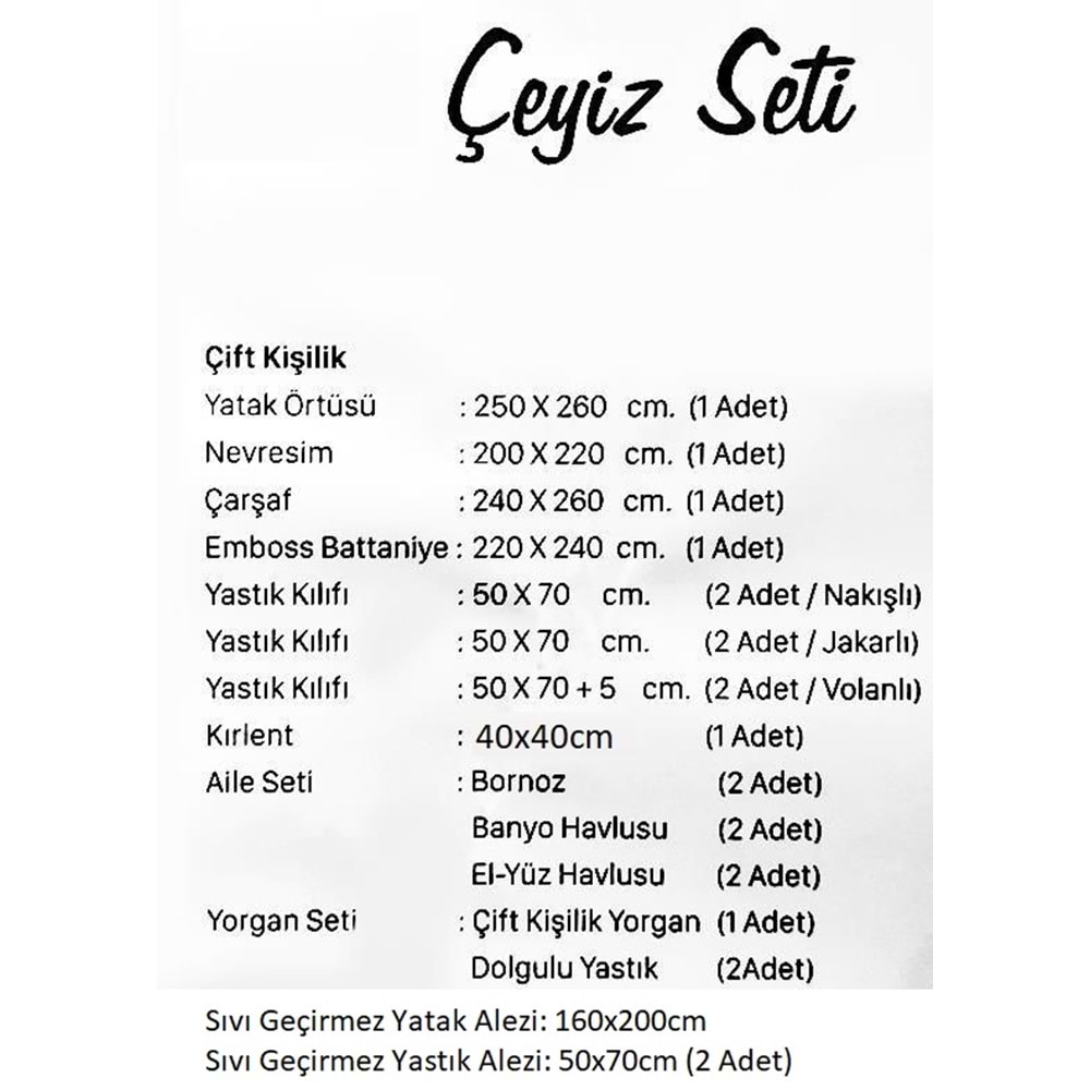 Özdilek 27 Parça Çeyiz Seti-Valioso Bej