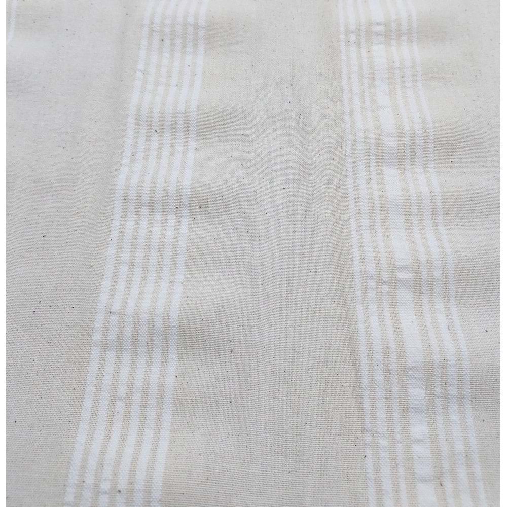 Buldan Çarşaflık Kumaş (En 250cm) Naturel %100 Pamuk Metrelik